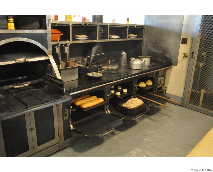 ... including the bread ovens (sadly that's replica dough).