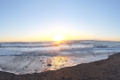 However, for that, you will need to read the post following this gallery, since the tale is not very photogenic. Instead, here's something that is very, very photogenic: sunset at San Simeon beach.