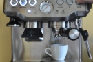 This is a typical extraction from that original photoshoot. I press the two-cup button...