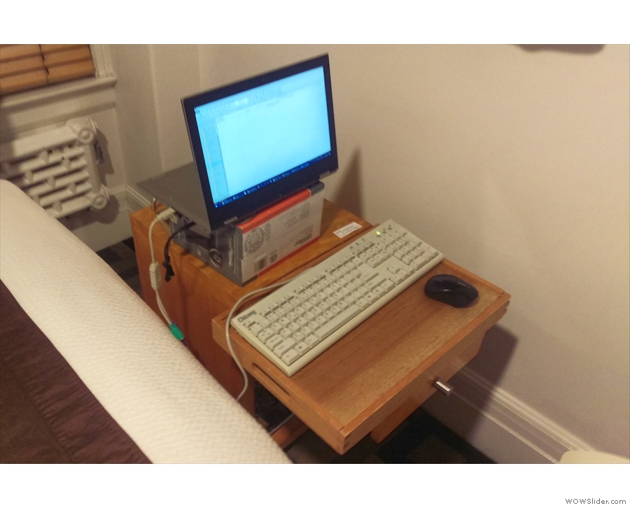 ... to create anything resembling a desk out of that, but I managed it!