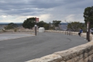 A loop comes off the road for the buses to stop, although Mohave Point is off on its own...