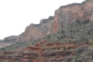 The valley's western side towers over me. I was up there the day before on the Rim Trail!