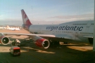 The earliest picture (of mine) of a Boeing 747 is from 2009. It's a Virgin Atlantic 747...