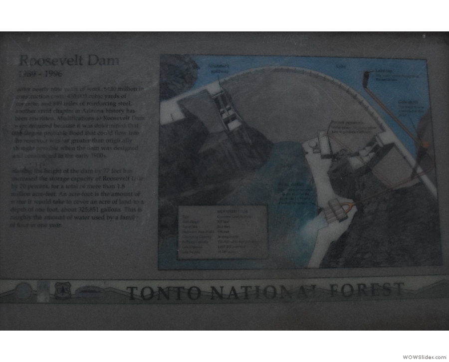 There's also information about the Theodore Roosevelt Dam...