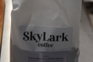 ... while there's a decaf option, a Colombian single-origin, from SkyLark.
