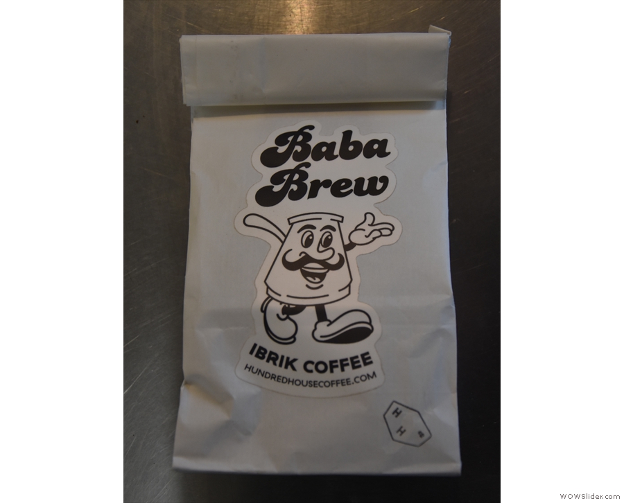 ... the Baba Brew, a dedicated coffee for the Ibrik that will be coming soon!