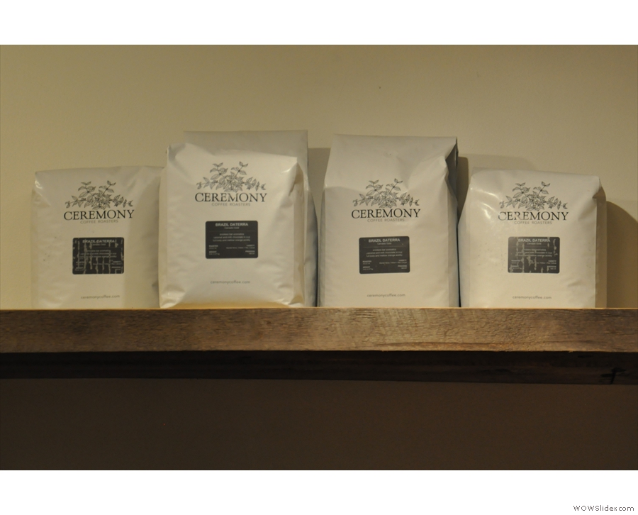 While Ceremony provide some of the single-origin pour-overs.