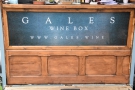 ... Gales Wine Box, a mobile wine bar in an old horse box.