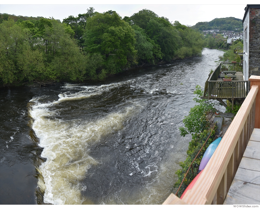 ... which provides this magnificent view looking downstream (more of which later).