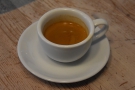 And here it is, my espresso, made with Chimney Fire Coffee's Classic Espresso.