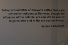 ... photographic documentary by Jake Green, looking at coffee production in Kenya.