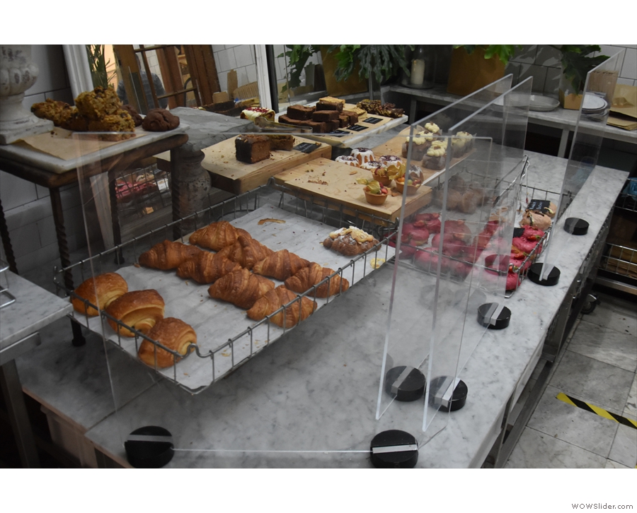 ... a place to display the cakes and pastries, so you could choose what you want.