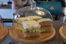 ... sweet things that day, otherwise this raspberry bakewell would have tempted me!