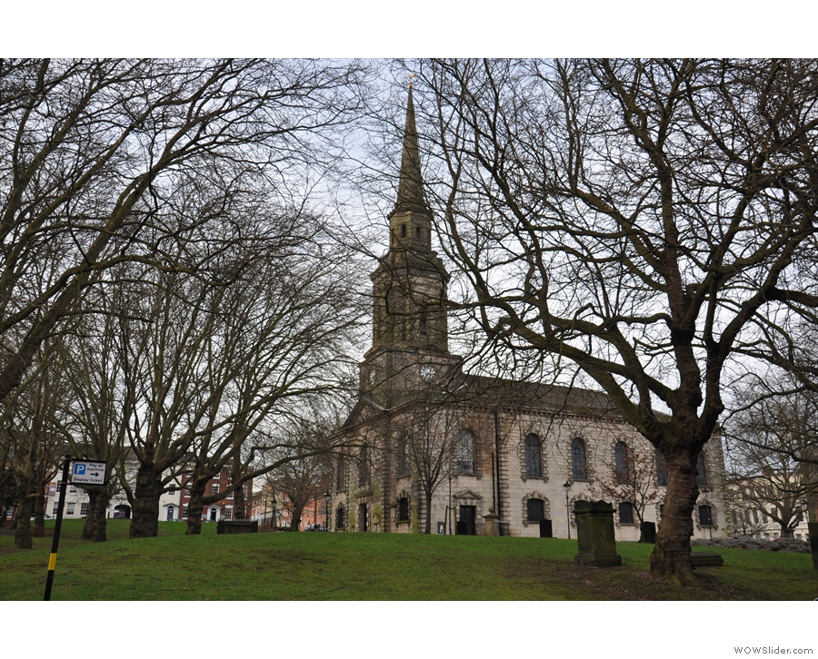 St Paul's Church, in the heart of St Paul's Square, seen here during my first visit in...