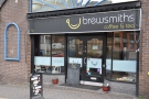 A more detailed view of the front of Brewsmiths...