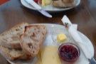 ... and we both had toast, cheese and jam, an Icelandic staple!
