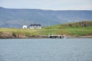 It's  Viðey island, about ½ km away across the water.