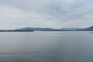 And, to the left of that, Engey Island with more distant mountains as a backdrop.