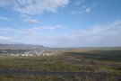We followed Route 1 all the way back to Reykjavik, passing Hveragerði as we climbed...