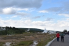As we were making our way into the geothermal area, a large spout of water shot up...