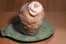 Finally, we took a strawberries and cream cruffin...