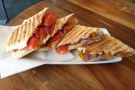 ... and this cheese and tomato panini was from June.