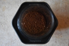 Put the ground coffee into the AeroPress (no need to preheat) before...