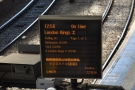 This one, in fact, the 12:56, due into King's Cross just under three hours later.