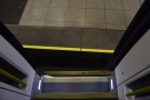 The step, as seen from inside.
