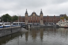 Amsterdam's magnificent Centraal Station at the northern end of Damrak.