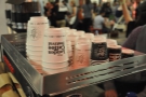 There were plenty of London Coffee Festival Cups, but they're all paper...