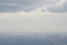 Downtown Atlanta, seen from the air during my last visit to the USA, in March 2020.