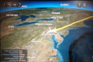 An hour later and we were still going, by now over Washington DC, at which point, the...