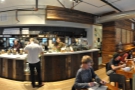 A panorama from the opposite the counter.