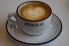 Both cappuccinos were made with the same coffee, the Honduras El Cedro.