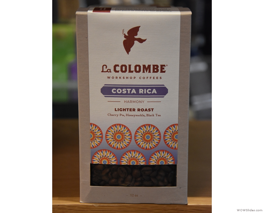 ... La Colombe tea and coffee. This is one of the pour-over options...