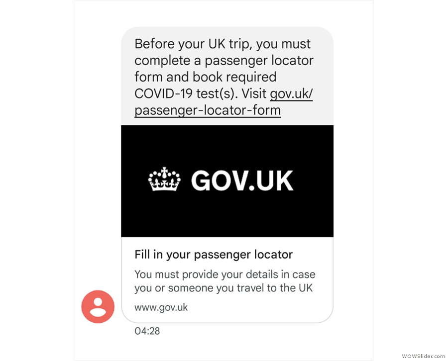So, I waited until I got the reminder from British Airways, then I went online...