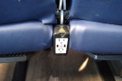 I'll leave you with the at-seat power: in this case, located between the seats in front.