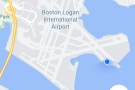 We taxied all the way to the southeastern most tip of the airport...