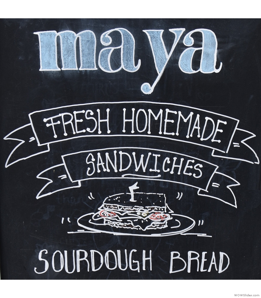 Maya, great coffee and artisan baking in Weybridge.
