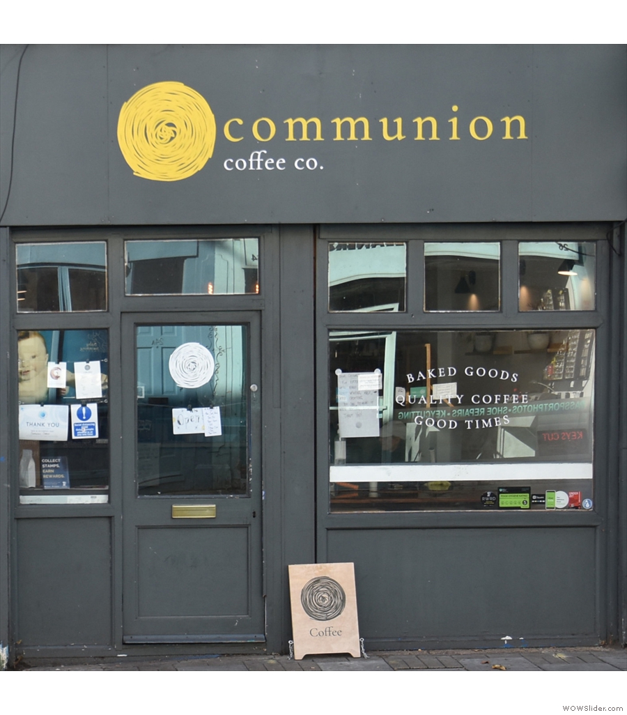 Communion Coffee, on the other side of Tooting Bec station.