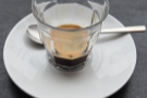 Gray, in Leytonstone, serving up a shot of Workshop’s single-origin Snap espresso.