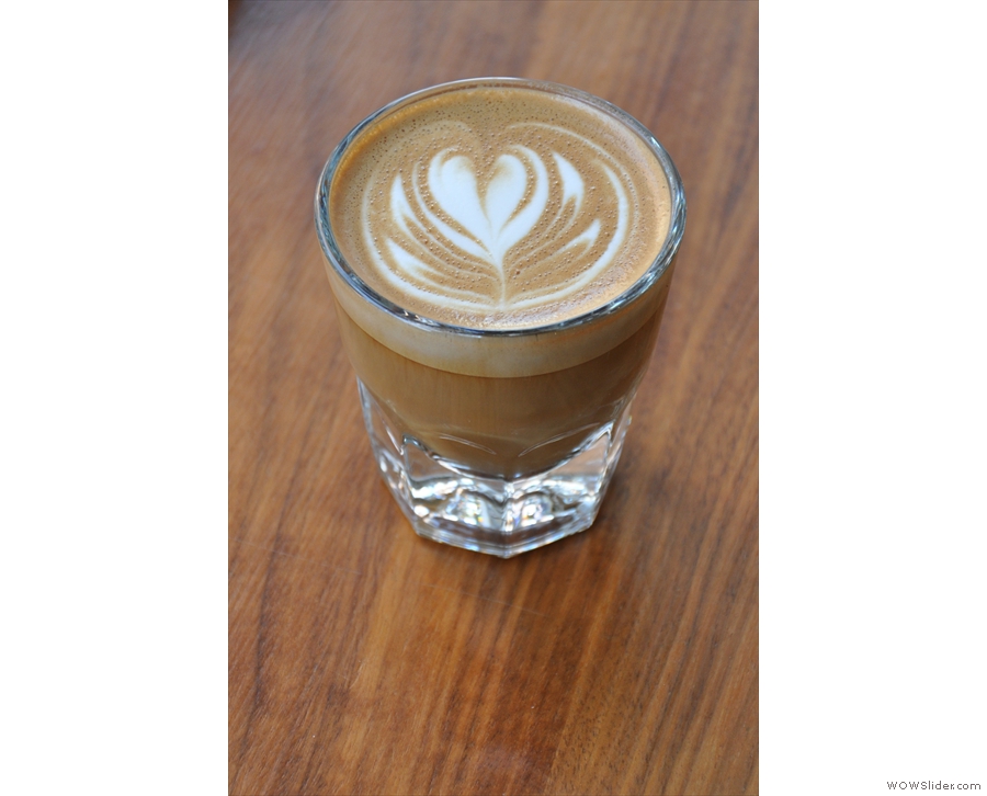 This one is mine: a very fine cortado.