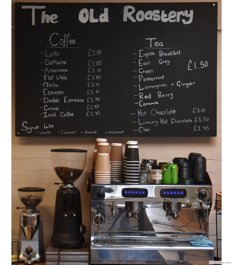 The Old Roastery Coffee Shop, one of many new openings in Guildford.