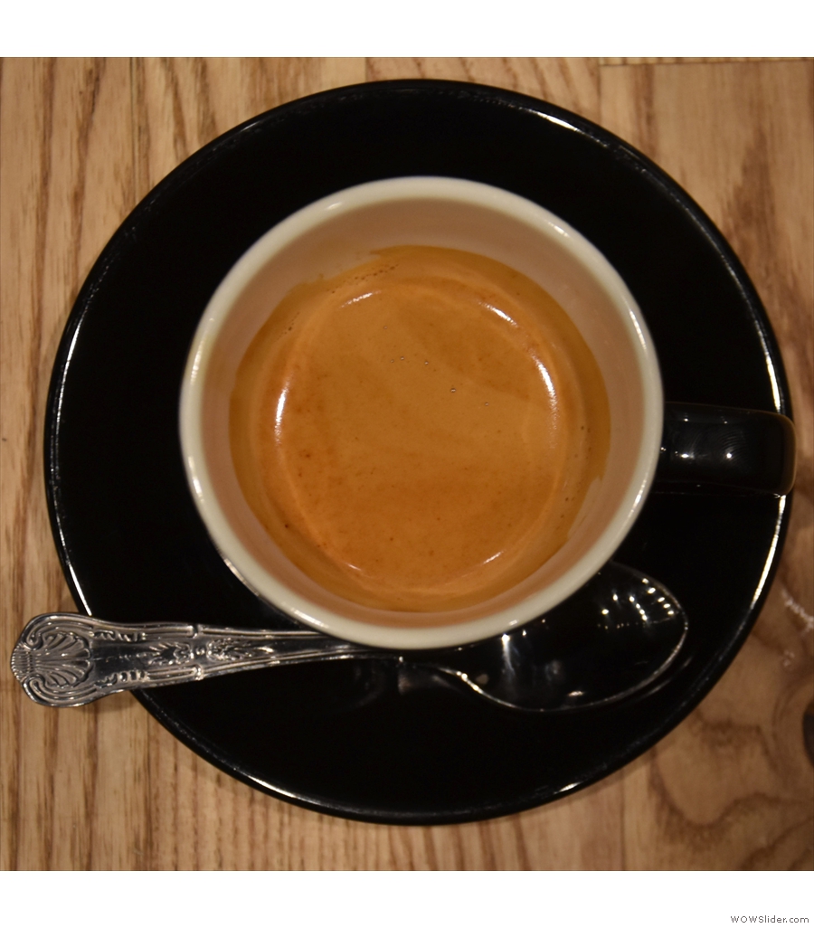 Tintico, Greek Street, this year's Smallest Coffee Spot.