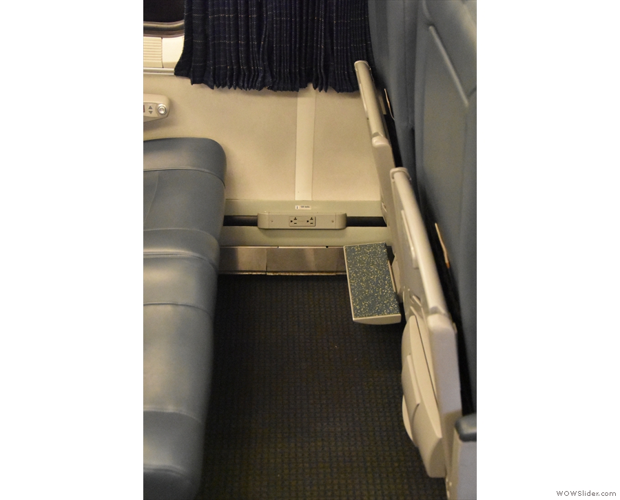 Look at that legroom though. I doubt I'd get that much flying first class (domestically).