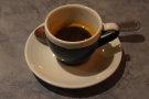 The espresso, meanwhile, was well balanced, but with a pleasing touch of acidity.
