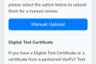Despite Qured being 'compatible' with VeriFLY, I still had to manually upload my certificate.