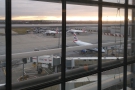 ... where I had a neat view of the sunset, at which point I decided to head for Gate C54.