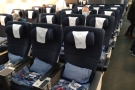 The World Traveller Plus cabin is next, with five rows in the middle and six down the sides.